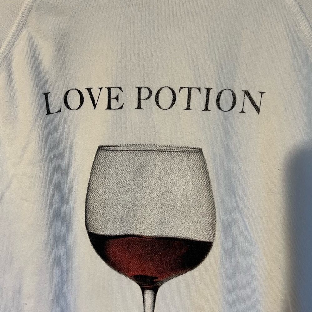 Wildfox Couture Love Potion Wine Sommers Sweater SMALL - Picture 7 of 11